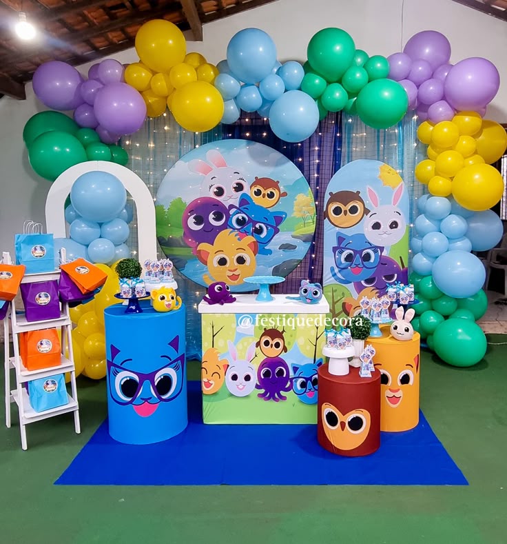 Festa montada com moldes â exemplo 8